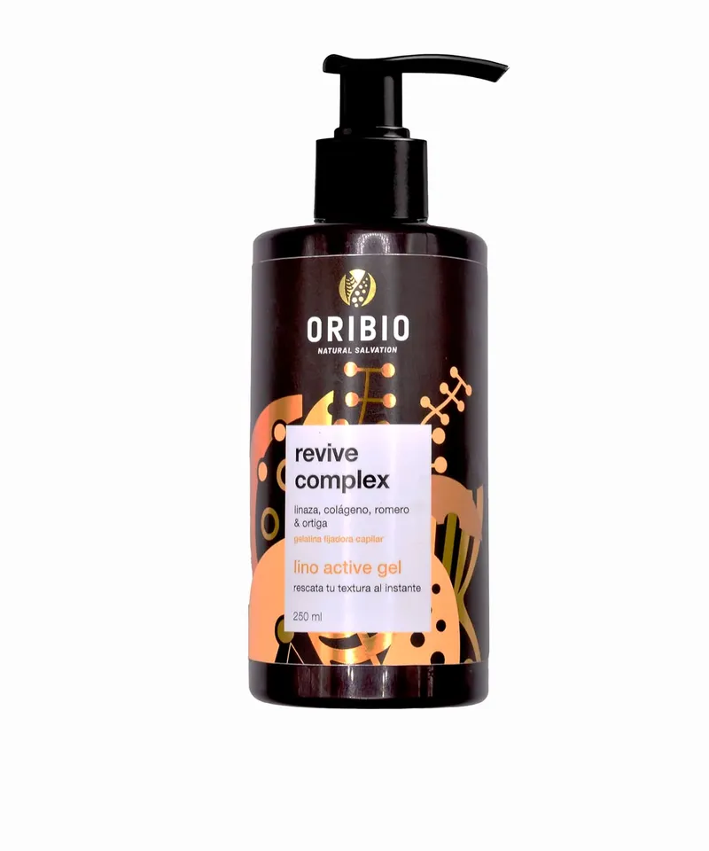STRONG MACHINE ORIBIO GEL PARA RIZOS LINO ACTIVE X 250ML - Producto de belleza y estética en Almacén Sandra