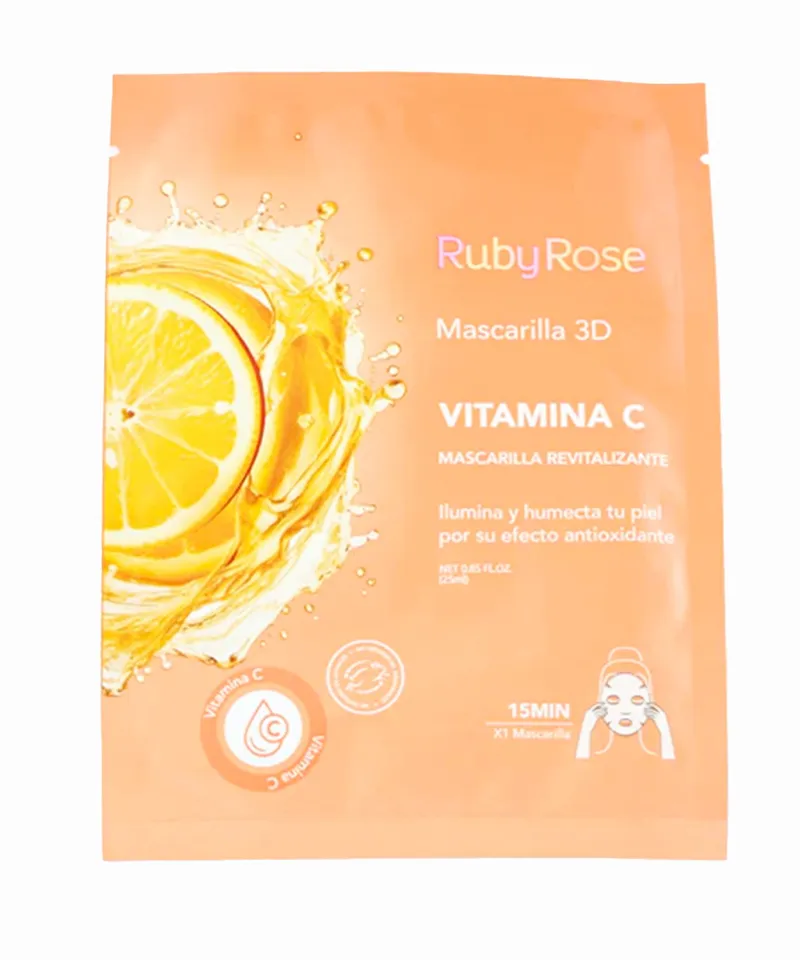 RUBY ROSS MASCARILLA VELO 3D VITAMINA C - Producto de belleza y estética en Almacén Sandra
