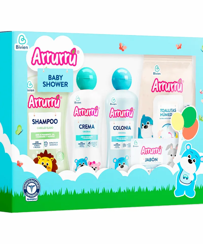 ARRURRU ESTUCHE BABY SHOWER  X 6UNDS - Producto de belleza y estética en Almacén Sandra