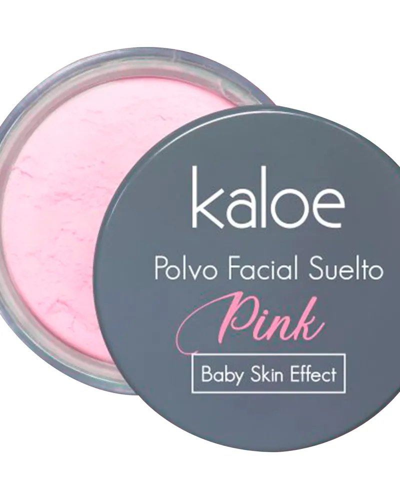 KALOE POLVO FACIAL SUELTO PINK X 12GR - Producto de belleza y estética en Almacén Sandra