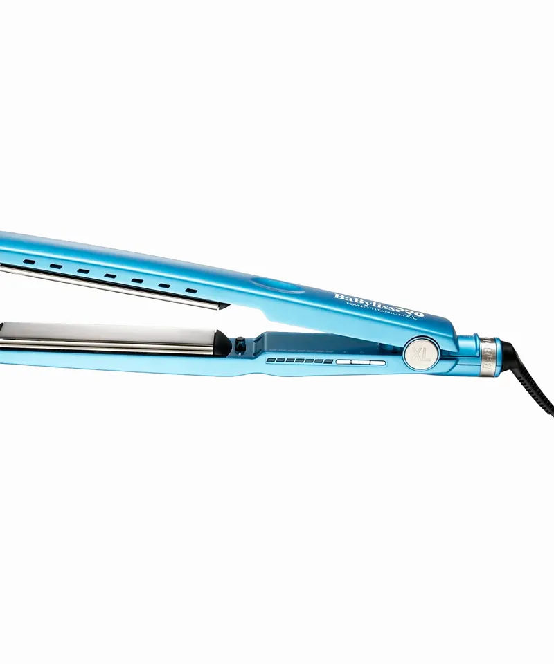 BABYLISS PLANCHA DIGITAL NANO TITANIUM AZUL 1 1-4  XL REF:BNT9091TXLUX - Producto de belleza y estética en Almacén Sandra