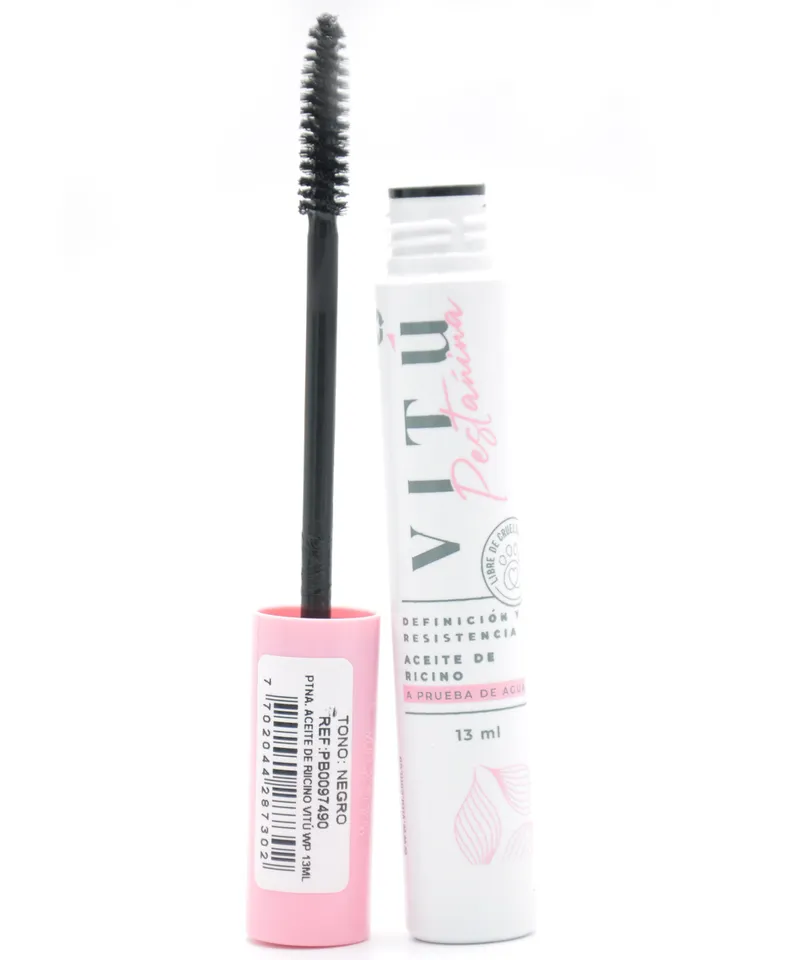 VITU PESTAÑINA ACEITE DE RICINO LAVABLE X 13ML - Producto de belleza y estética en Almacén Sandra