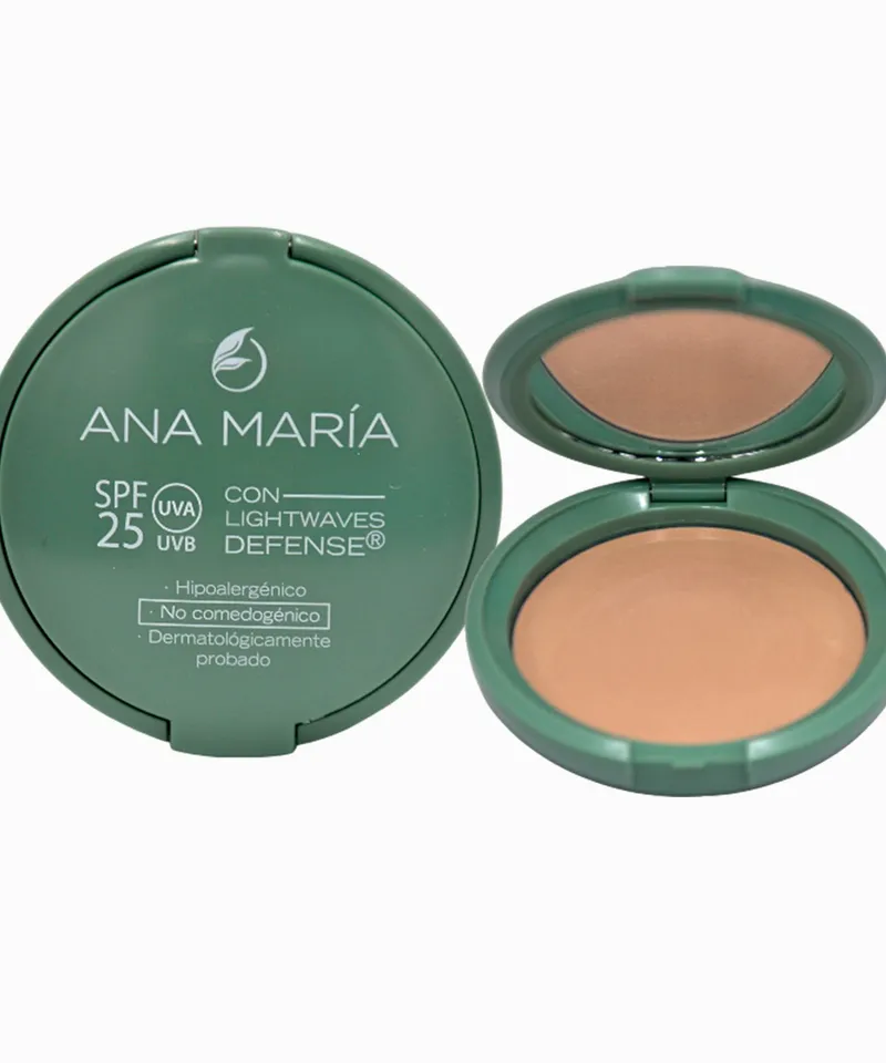 ANA MARIA POLVO FACIAL COMPACTO N.07 AVELLANA X 15G - Producto de belleza y estética en Almacén Sandra
