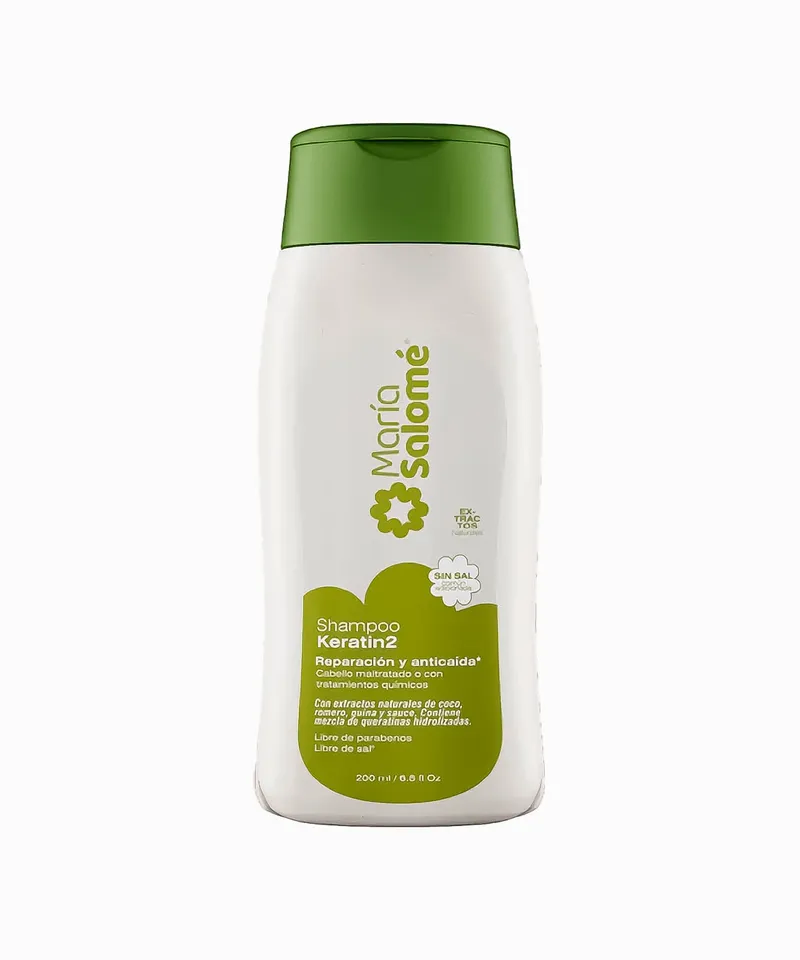 MARIA SALOME SHAMPOO KERATIN SIN SAL X 200ML - Producto de belleza y estética en Almacén Sandra