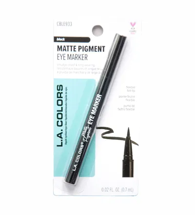 L A GIRL MATTE PIGMENTO EYE MARKER BLACK X 7ML - Producto de belleza y estética en Almacén Sandra