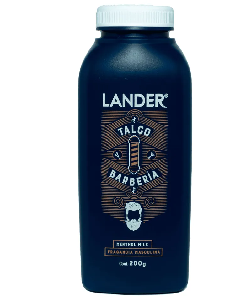 LANDER TALCO BARBERIA X 200GR - Producto de belleza y estética en Almacén Sandra