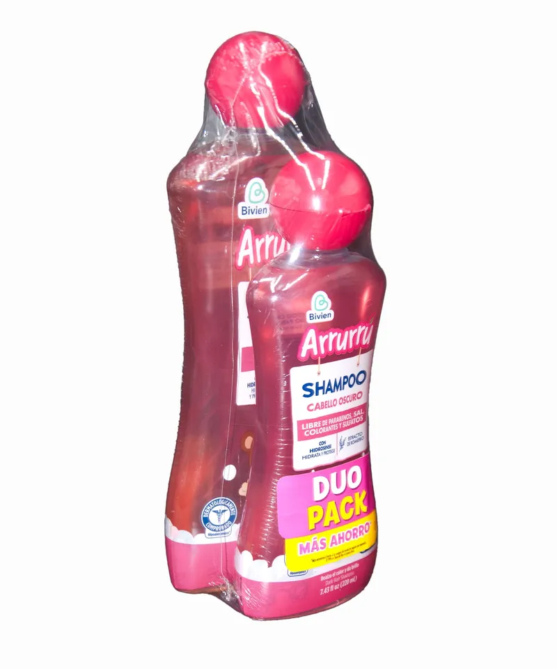ARRURRU SHAMPOO CABELLO OSCURO X 400ML + SHAMPOO X 220ML - Producto de belleza y estética en Almacén Sandra