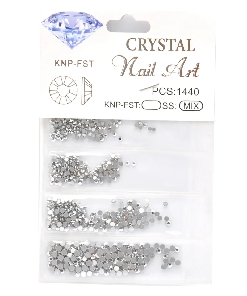 RBT GEMAS DECORATIVAS DE UÑAS SWAROSKY X 1440 PCZ REF:0606-0605 - Producto de belleza y estética en Almacén Sandra