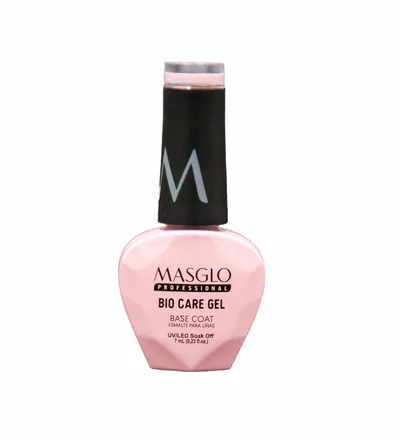 MASGLO BIO CARE GEL BASE COAT X 7ML - Producto de belleza y estética en Almacén Sandra