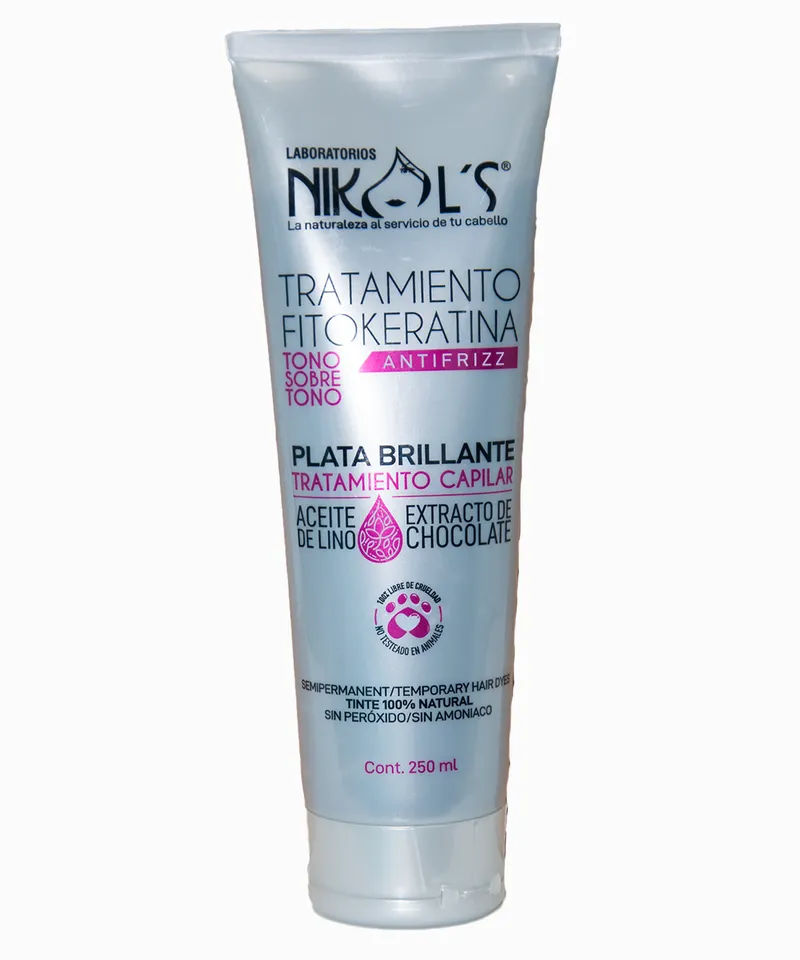 COSMAN TRATAMIENTO TONO SOBRE TONO PLATA BRILLANTE X 250ML - Producto de belleza y estética en Almacén Sandra