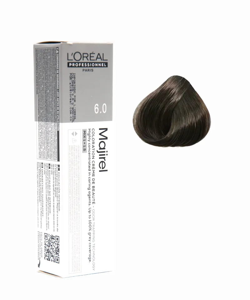 MAJIREL TINTE RUBIO OSCURO PROFUNDO N.6.0 X60GR - Producto de belleza y estética en Almacén Sandra