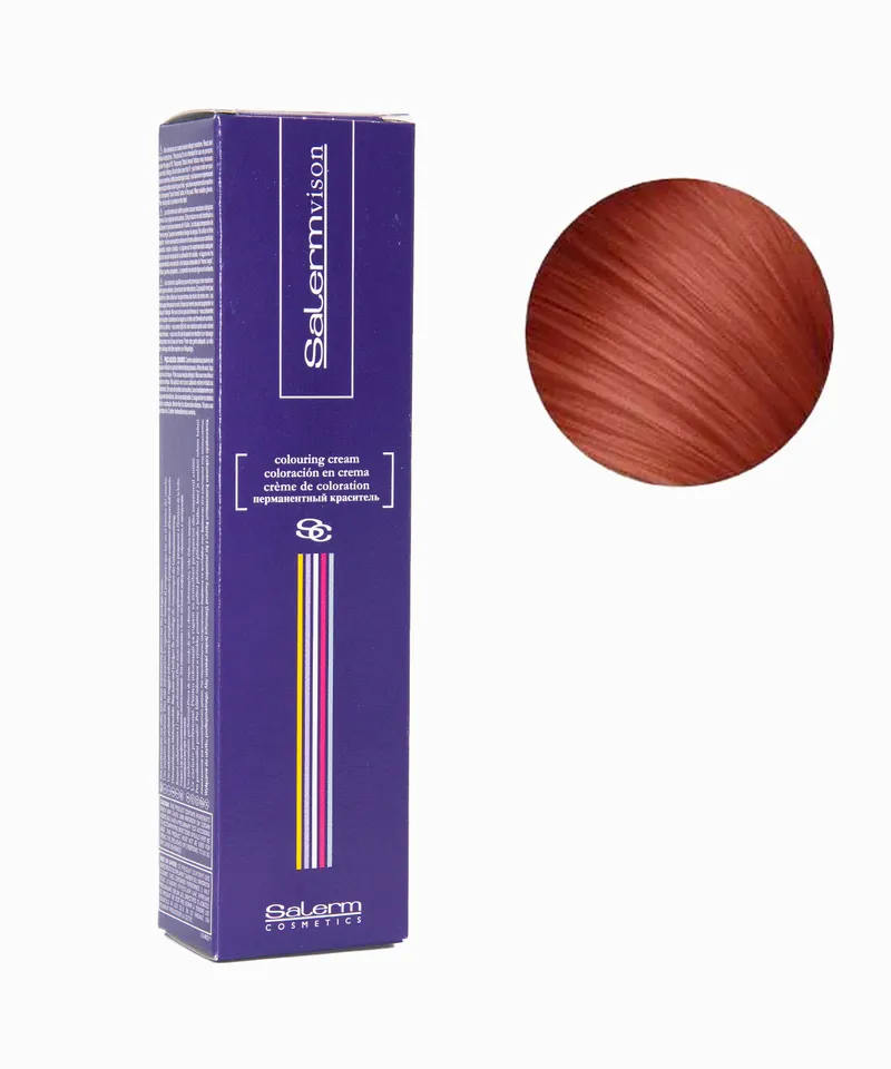 SALERMVISON TINTE RUBIO CLARO COBRIZO ROJIZO N. 8.46 X 75ML - Producto de belleza y estética en Almacén Sandra