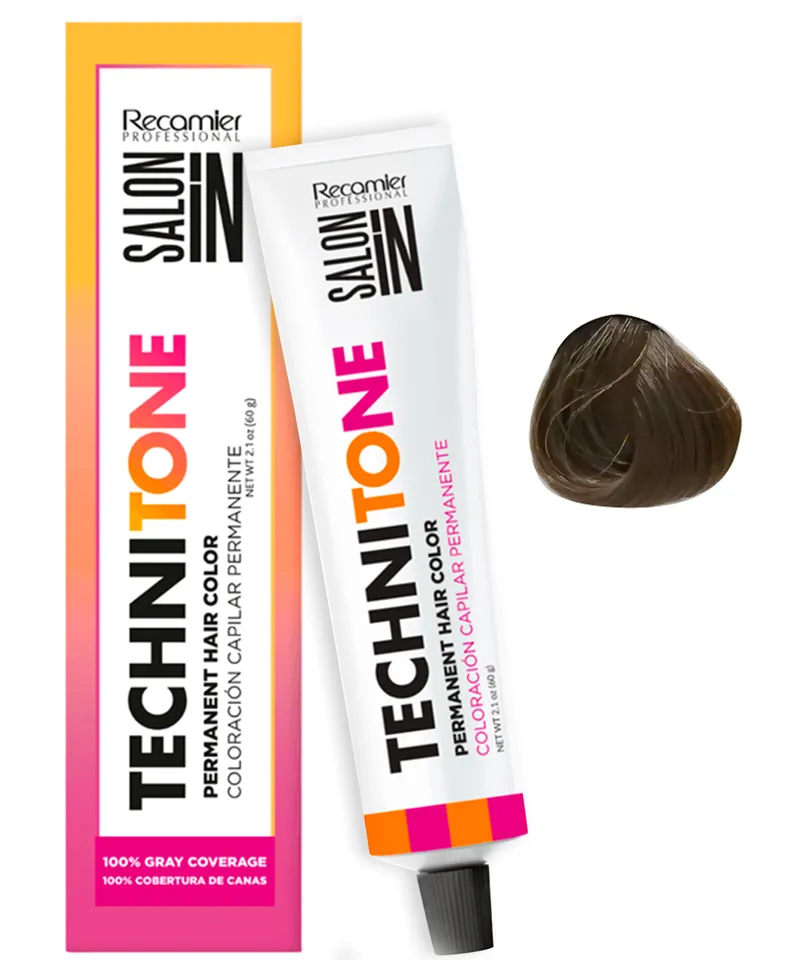 TECHNI TONE TINTE RUBIO OSCURO NATURAL N.6.0 X 60GR - Producto de belleza y estética en Almacén Sandra