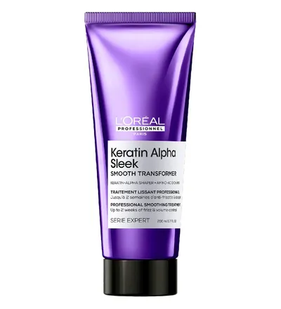 LOREAL SMOOTH TREATMENT KERATIN ALPHA SLEEK X 200ML - Producto de belleza y estética en Almacén Sandra