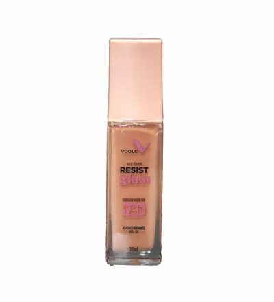 VOGUE BASE LIQUIDA RESIST GLAM CARAMELO 212 X 30ML - Producto de belleza y estética en Almacén Sandra