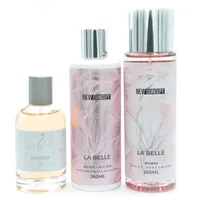 NEW CONCEPT KIT LA BELLE SPLASH X 260ML+PERFUME X90+CREMA X 260ML - Miniatura 1