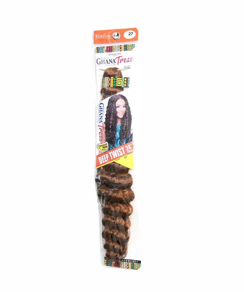 ELITE EXTENSIONES CROCHET REALISTIC GHANA 24  N-27 - Producto de belleza y estética en Almacén Sandra