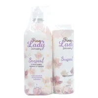 JOHNVERY CREMA MANOS Y CUERPO SENSUAL X 1LT + TALCO CORP SENSUAL X 250GR FINE LADY - Miniatura 1