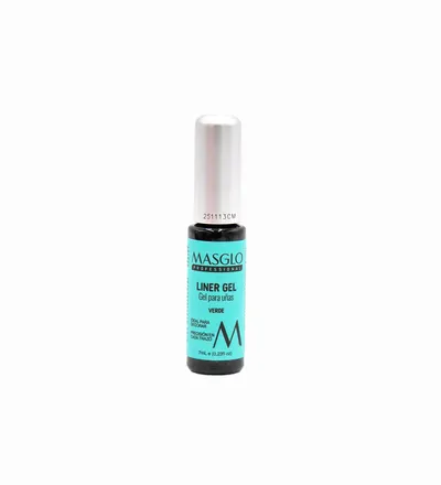 MASGLO LINER GEL PARA UÑAS VERDE X 7ML - Producto de belleza y estética en Almacén Sandra