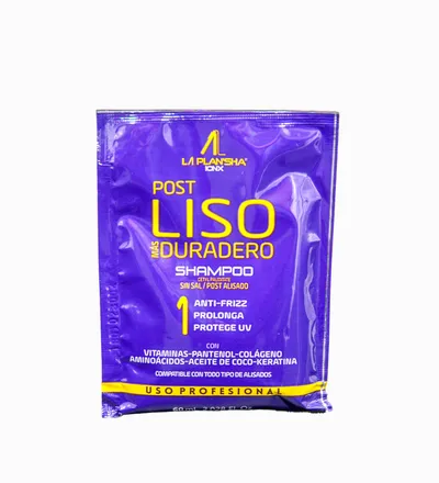 LA PLANSHA IONX SHAMPOO POST ALISADO LACTOPLASTIA PASO 1 X 60ML - Producto de belleza y estética en Almacén Sandra