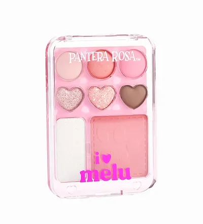 RUBY ROSE PALETA PARA ROSTRO VELVET PINK PANTERA ROSA - Producto de belleza y estética en Almacén Sandra