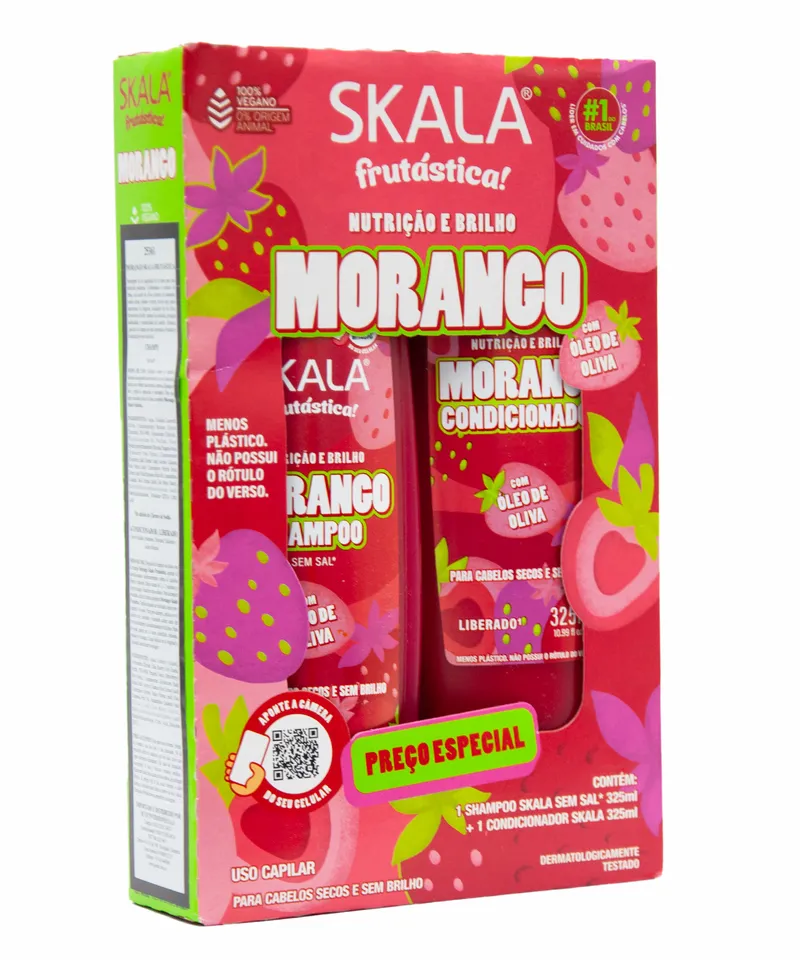 SKALA KIT MORANGO FRUTASTICA X 325ML - Producto de belleza y estética en Almacén Sandra
