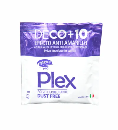 MEICYS POLVO DECOLORANTE PLEX X 50GR - Producto de belleza y estética en Almacén Sandra