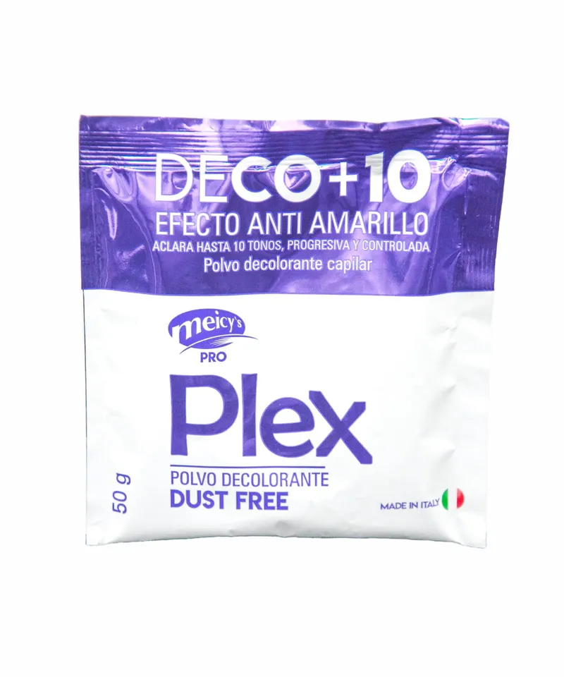MEICYS POLVO DECOLORANTE PLEX X 50GR - Producto de belleza y estética en Almacén Sandra