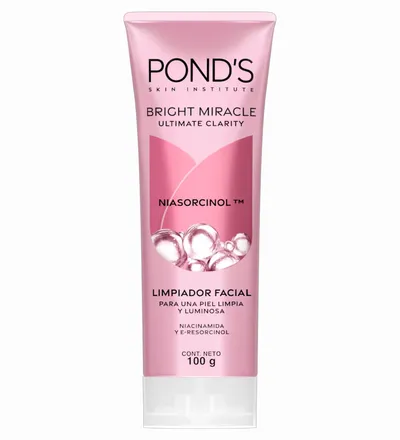 PONDS LIMPIADOR FACIAL BRIGHT MIRACLE NIASORCINOL X 100GR - Producto de belleza y estética en Almacén Sandra