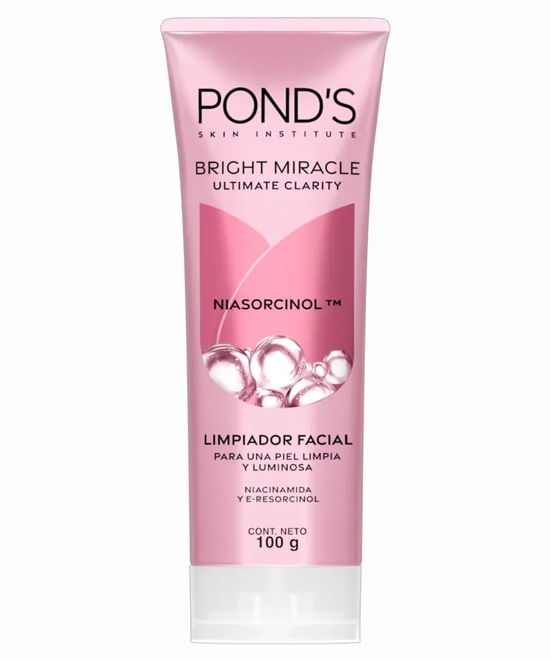 PONDS LIMPIADOR FACIAL BRIGHT MIRACLE NIASORCINOL X 100GR - Producto de belleza y estética en Almacén Sandra