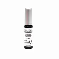 MASGLO LINER GEL PARA UÑAS BLANCO X 7ML - Miniatura 1