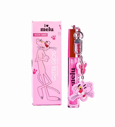 RUBY ROSE GLITTER GLOSS PINK KISS PANTERA ROSA - Producto de belleza y estética en Almacén Sandra