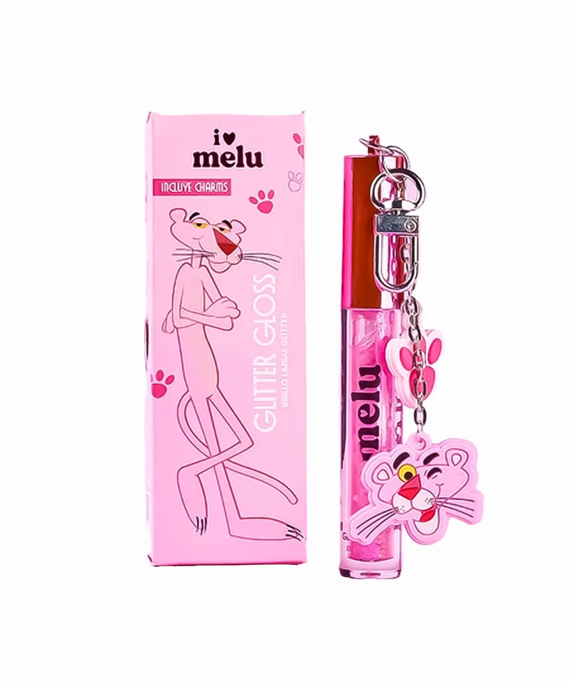 RUBY ROSE GLITTER GLOSS PINK KISS PANTERA ROSA - Producto de belleza y estética en Almacén Sandra