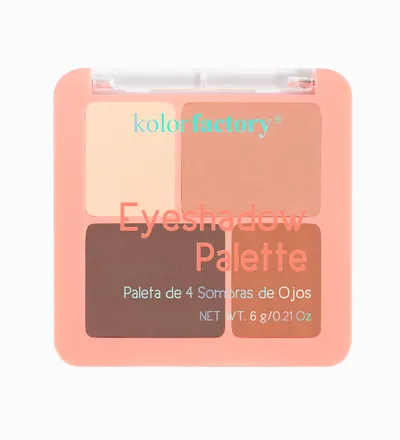 KOLOR FACTORY PALETA SOMBRA X4 TONO1 X 6GR - Producto de belleza y estética en Almacén Sandra