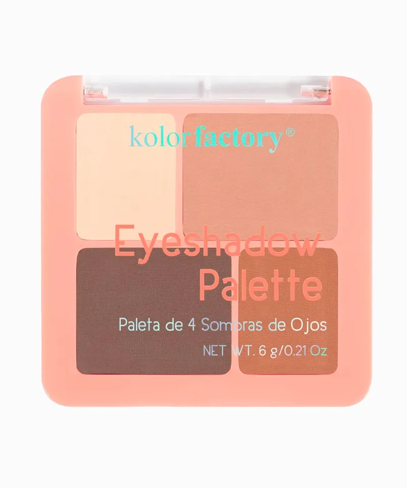 KOLOR FACTORY PALETA SOMBRA X4 TONO1 X 6GR - Producto de belleza y estética en Almacén Sandra