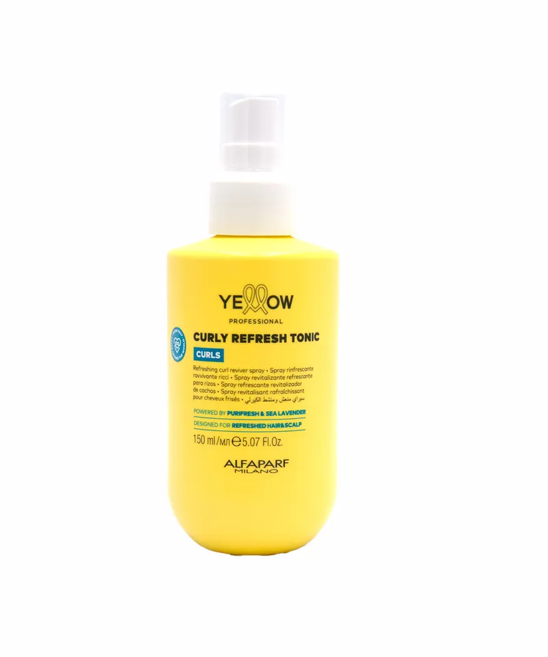 YELLOW  CURLY TONICO REFRESH  CURLS X 100ML - Producto de belleza y estética en Almacén Sandra