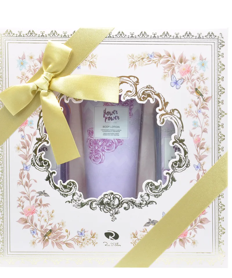 ROSS DLEN ESTUCHE FLOWER POWER B.SPLASH X 240+B.LOTION X220+B.LIQUID X240 - Vista 2 del producto