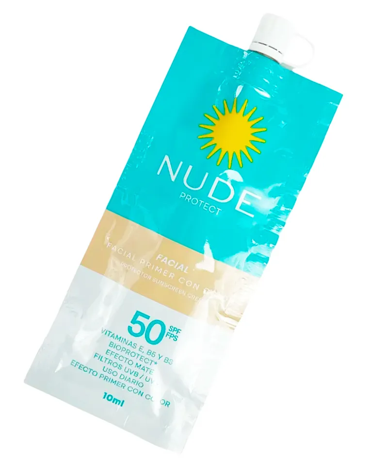NUDE PROTECTOR SOLAR PRIME CON COLOR 50FPS X 10ML - Producto de belleza y estética en Almacén Sandra