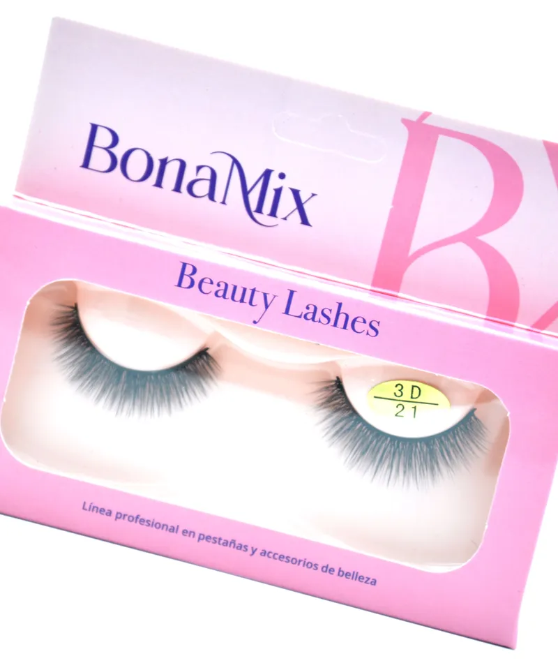 BONAMIX PESTAÑAS 3D-21 REF: P3D-21 - Producto de belleza y estética en Almacén Sandra