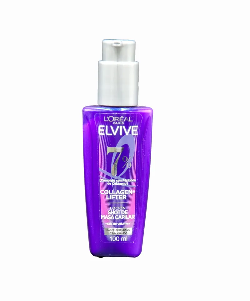 ELVIVE LOCION SHOT DE MASA CAPILAR COLLANGEN LIFTER X 100ML - Producto de belleza y estética en Almacén Sandra