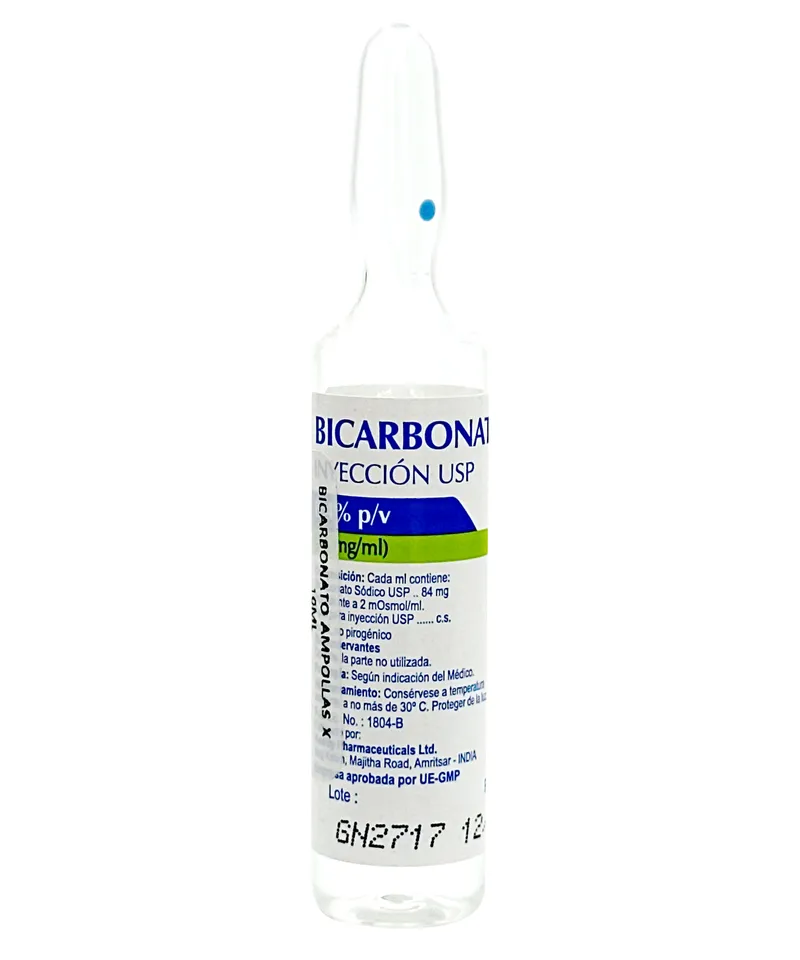 BICARBONATO AMPOLLAS X 10ML - Producto de belleza y estética en Almacén Sandra