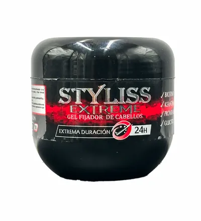 STYLISS EXTREME GEL FIJADOR EXTREMA DURACION 24H X 250ML - Producto de belleza y estética en Almacén Sandra