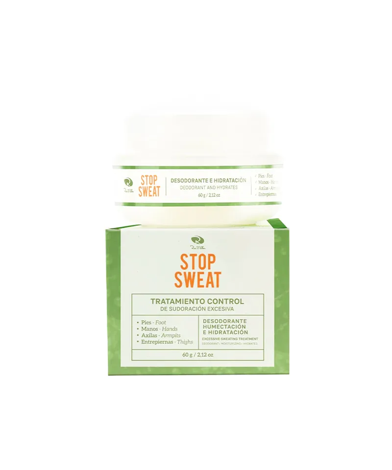 ROSS DLEN STOP SWEAT TRATAMIENTO PARA LA SUDORACION EXCESIVA X 60GR - Producto de belleza y estética en Almacén Sandra