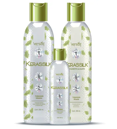 VERSATIL KIT KERASILK TRATAMIENTO ALISANTE X 250ML - Producto de belleza y estética en Almacén Sandra