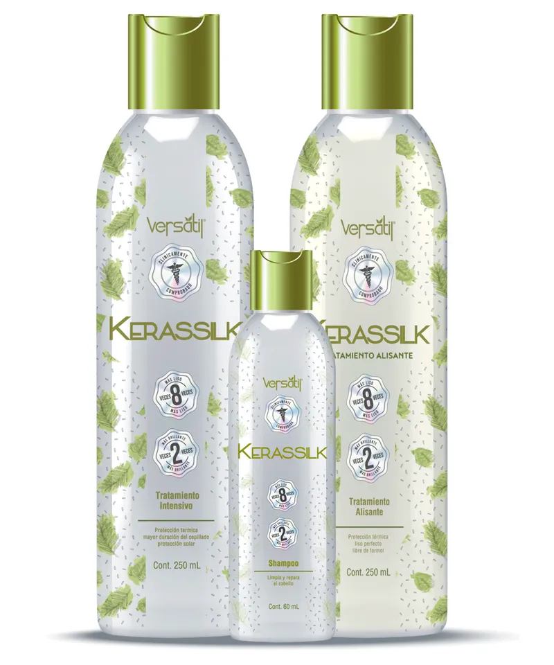 VERSATIL KIT KERASILK TRATAMIENTO ALISANTE X 250ML - Producto de belleza y estética en Almacén Sandra