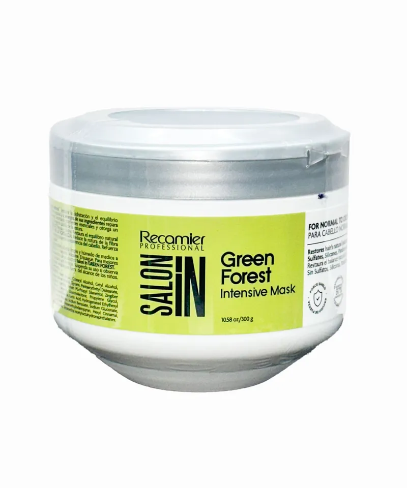 SALOON IN MASCARILLA GREEN FOREST X 300ML - Producto de belleza y estética en Almacén Sandra