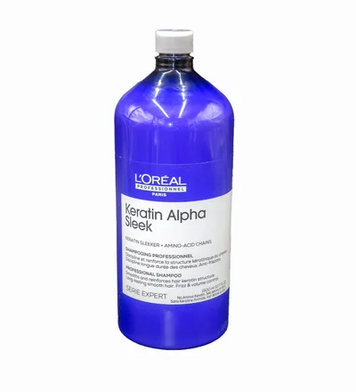 LOREAL SHAMPOO KERATIN ALPHA SLEEK X 1500ML - Producto de belleza y estética en Almacén Sandra