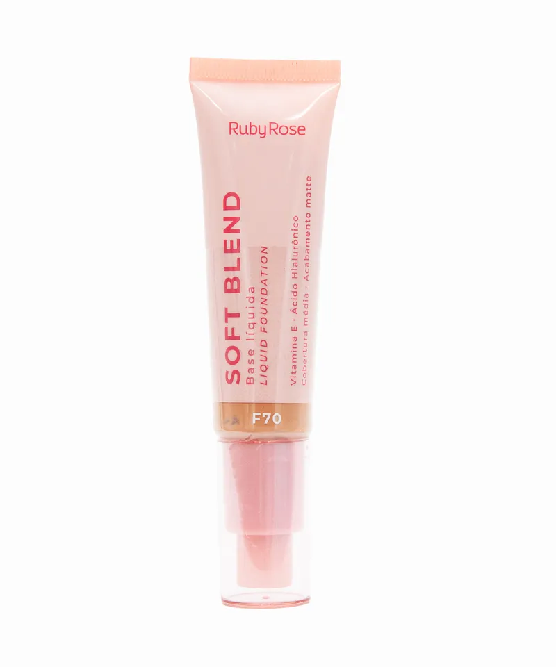 RUBY ROSS BASE LIQUIDA SOFT BLEND F70 REF: 0007 X 30GR - Producto de belleza y estética en Almacén Sandra