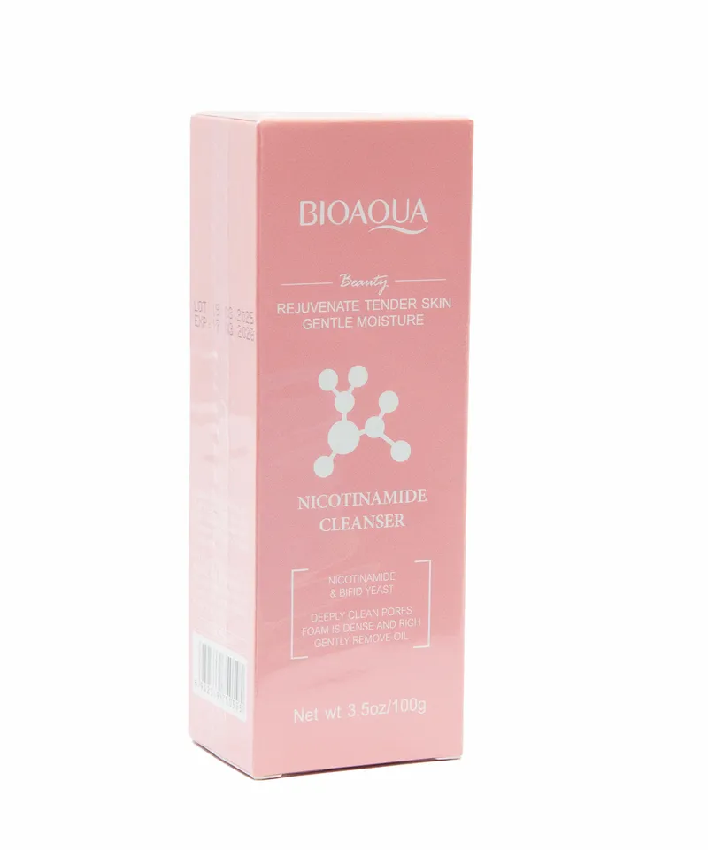 MAFFICK BIOAQUA LIMPIADOR FACIAL NIACINAMIDA X 100GR - Producto de belleza y estética en Almacén Sandra