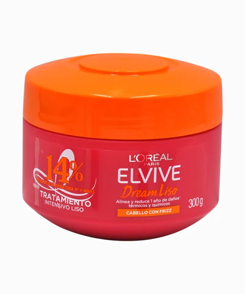 ELVIVE TRATAMIENTO INTENSIVO DREAM LISO X 300GR - Producto de belleza y estética en Almacén Sandra